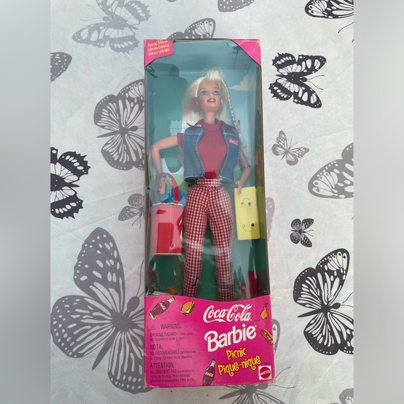 Vintage Coca-Cola Picnic Barbie Doll - Picture 2 of 11